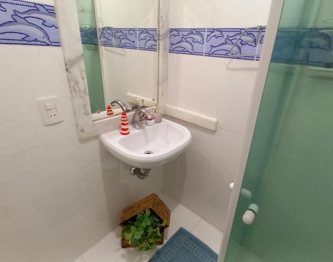 Apartamento Guaruja, Praia Asturias Aconchegante Leilighet Eksteriør bilde