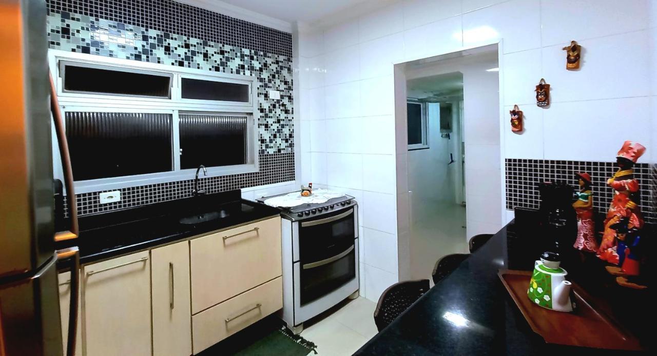 Apartamento Guaruja, Praia Asturias Aconchegante Leilighet Eksteriør bilde