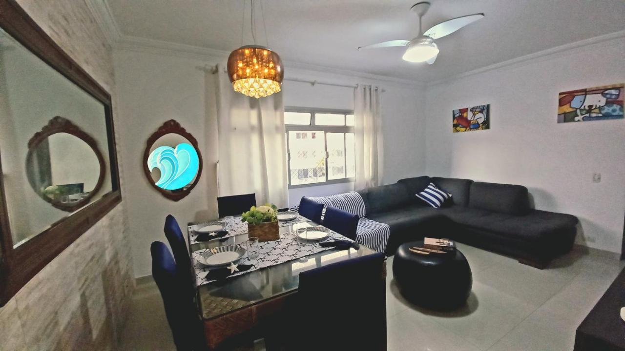 Apartamento Guaruja, Praia Asturias Aconchegante Leilighet Eksteriør bilde