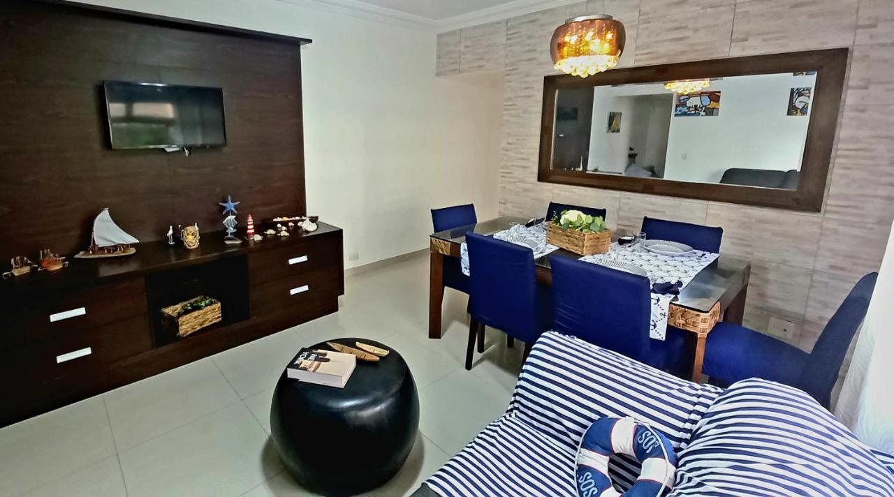 Apartamento Guaruja, Praia Asturias Aconchegante Leilighet Eksteriør bilde
