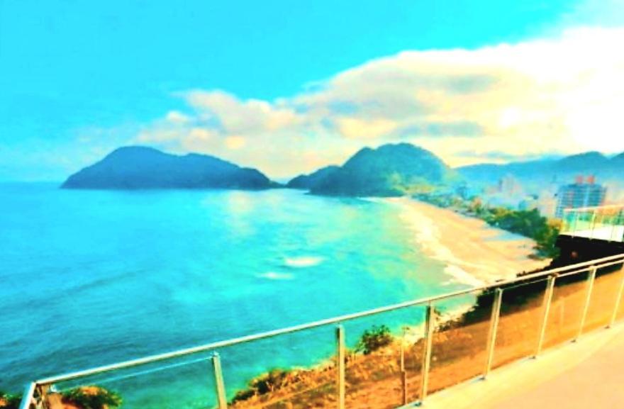Apartamento Guaruja, Praia Asturias Aconchegante Leilighet Eksteriør bilde
