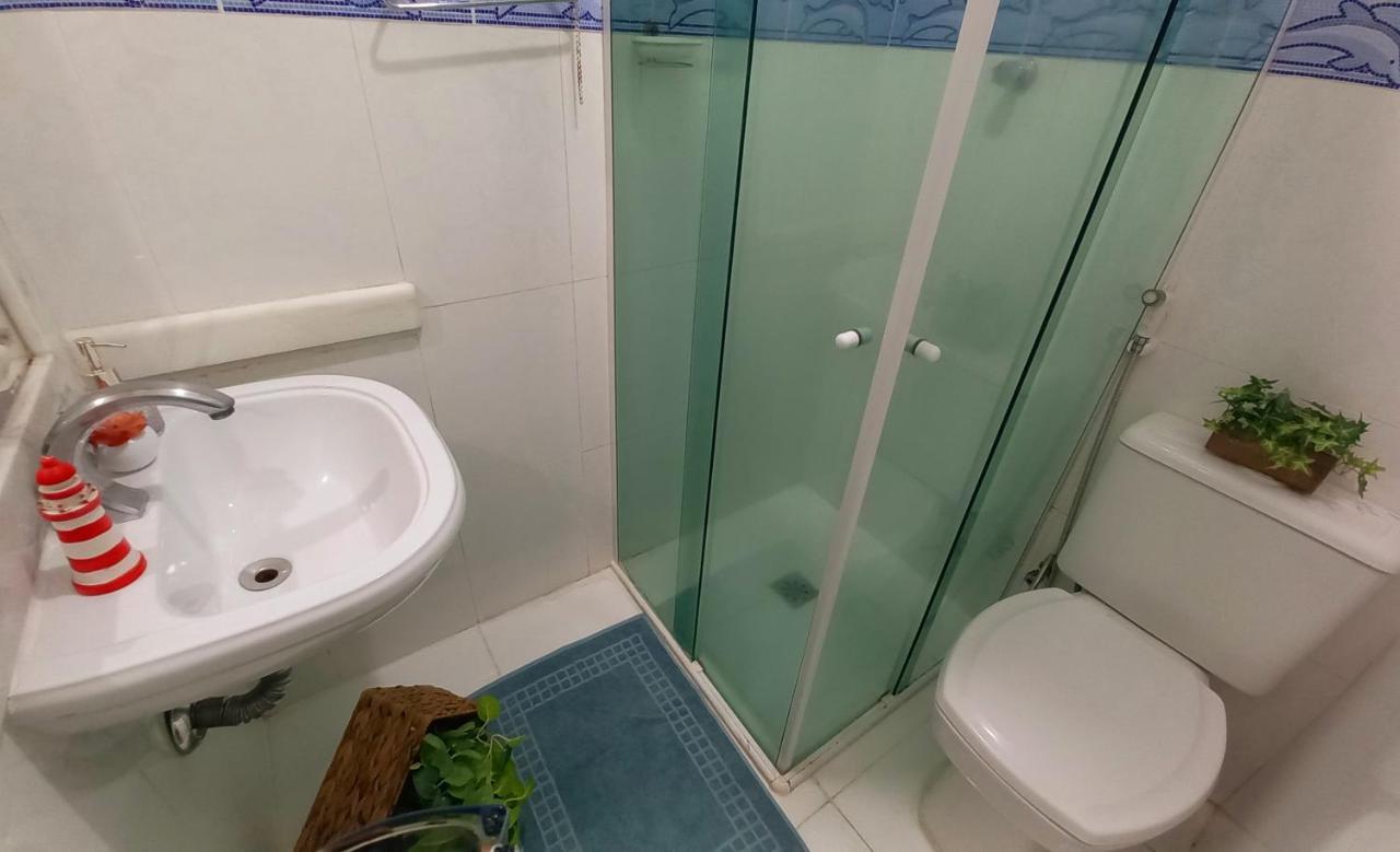 Apartamento Guaruja, Praia Asturias Aconchegante Leilighet Eksteriør bilde