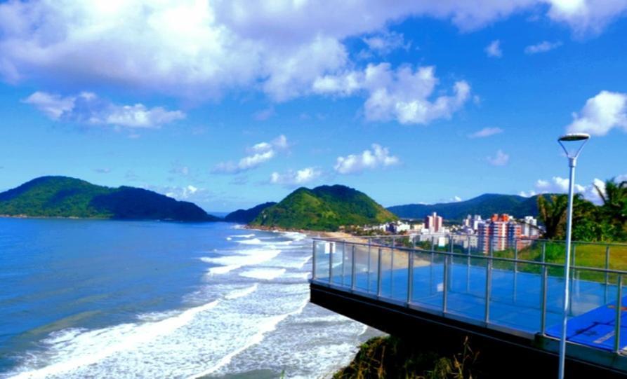 Apartamento Guaruja, Praia Asturias Aconchegante Leilighet Eksteriør bilde
