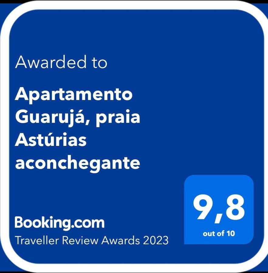 Apartamento Guaruja, Praia Asturias Aconchegante Leilighet Eksteriør bilde